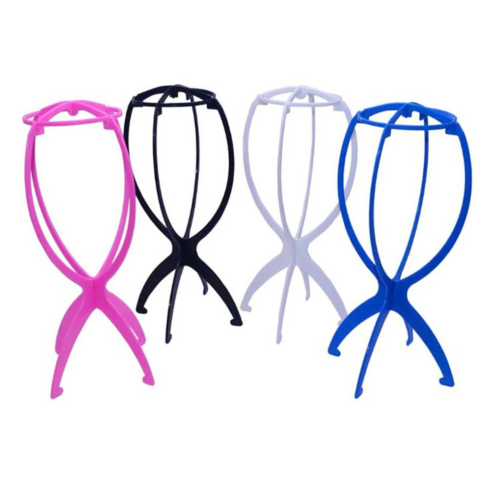 1 шт. пластиковая подставка для парика красочные Регулируемые Пластиковые