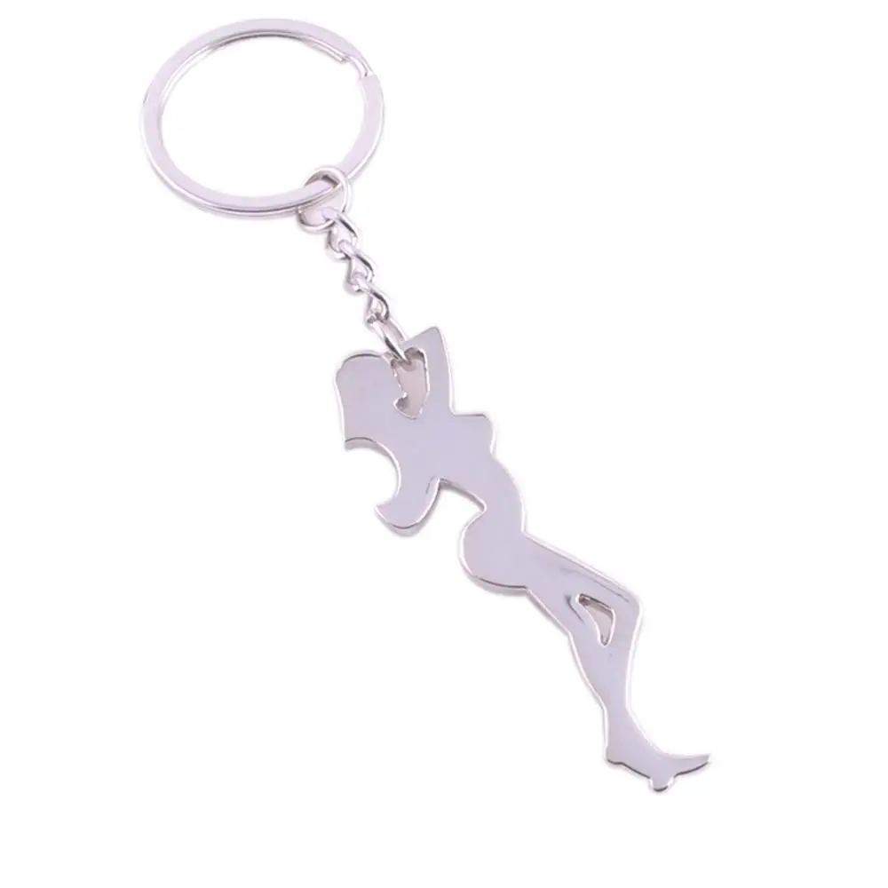 Брелок для ключей женский металлический пивной Открыватель бутылок модный