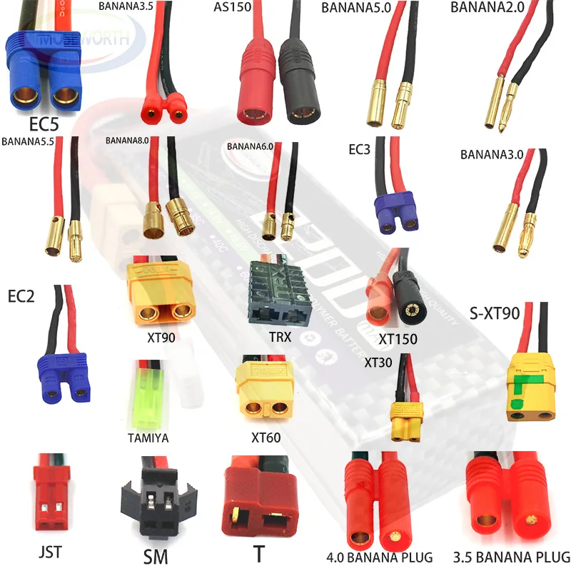 

11.1V 3S RC Batteries 6000mAh 25C 35C 60C RC LiPo Battery For Remote Control Toys RC Helicopter Drone Car Airplane