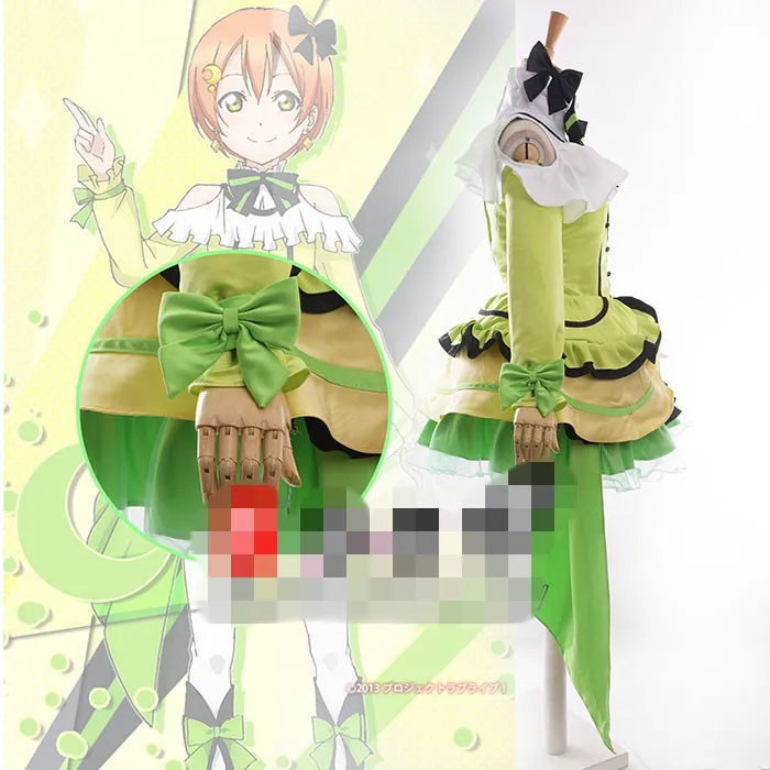Аниме Косплей костюм в стиле Love Live kira sensation Rin Hoshizora платье для пения женское A| |