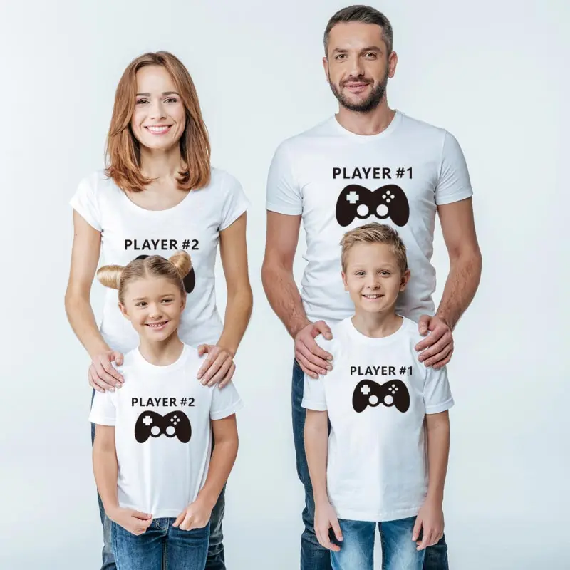 Сочетающаяся семейная одежда для Отца и Сына Детский комплект мальчиков