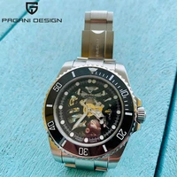 pagani design 2022 new tourbillon automaitc watch stainless steel waterproof mechanical wrist watch diving clock sapphire glass