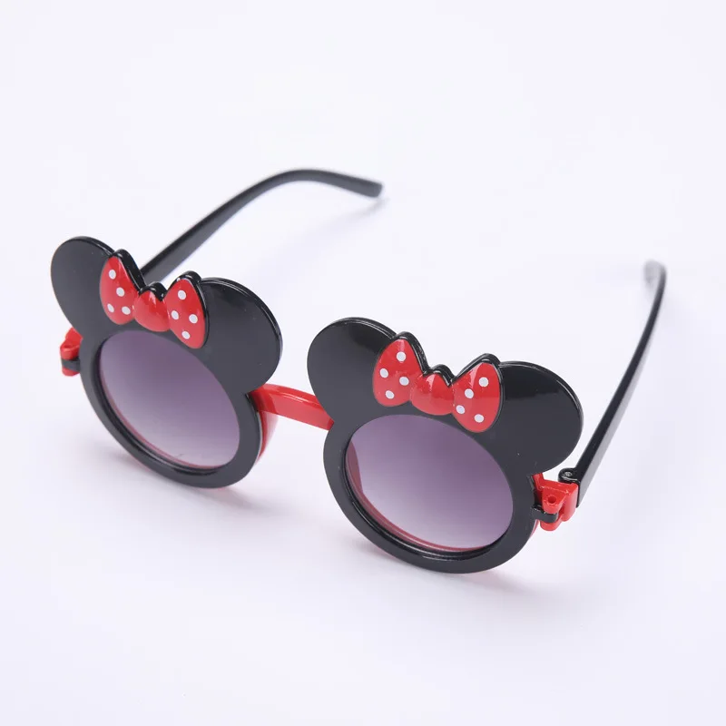Gafas de sol de dibujos animados para ni&ntilde;os, bonitas gafas de Minne a prueba de rayos ultravioleta, espejo sombreado, regalos para ni&ntilde;os-3
