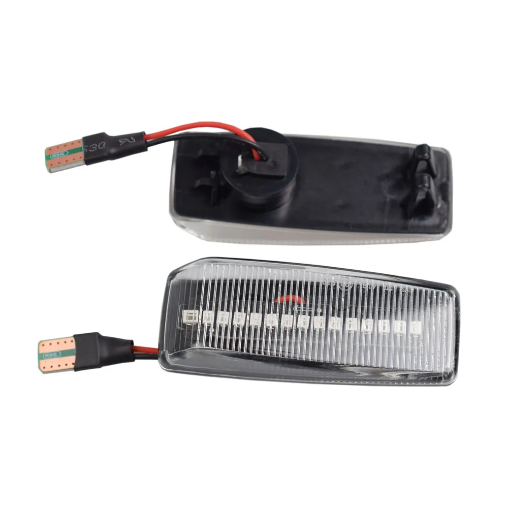 2 шт. Динамический светодиодный боковой габаритный фонарь поворота ретранслятор
