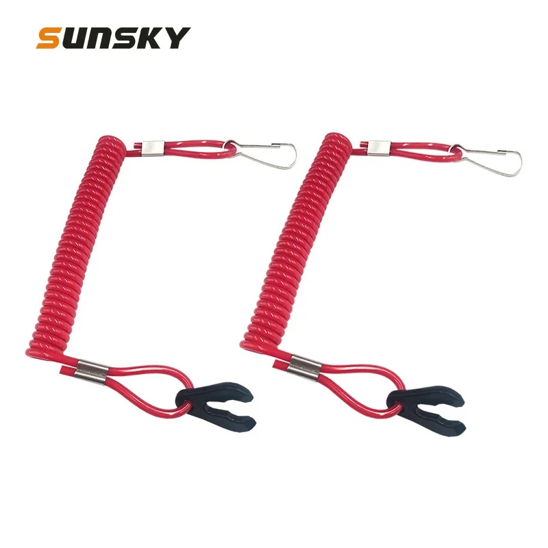 

2 шт., универсальный переключатель для защиты от огня, машина для ботинок, мотоциклетная лодка, аварийный внешний переключатель, веревка