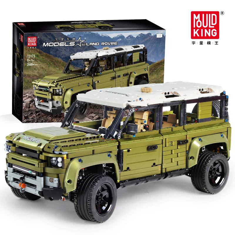 Радиоуправляемая машина 13175 Mould King 2668 PCS Technic Series игрушки Off модель дорожного
