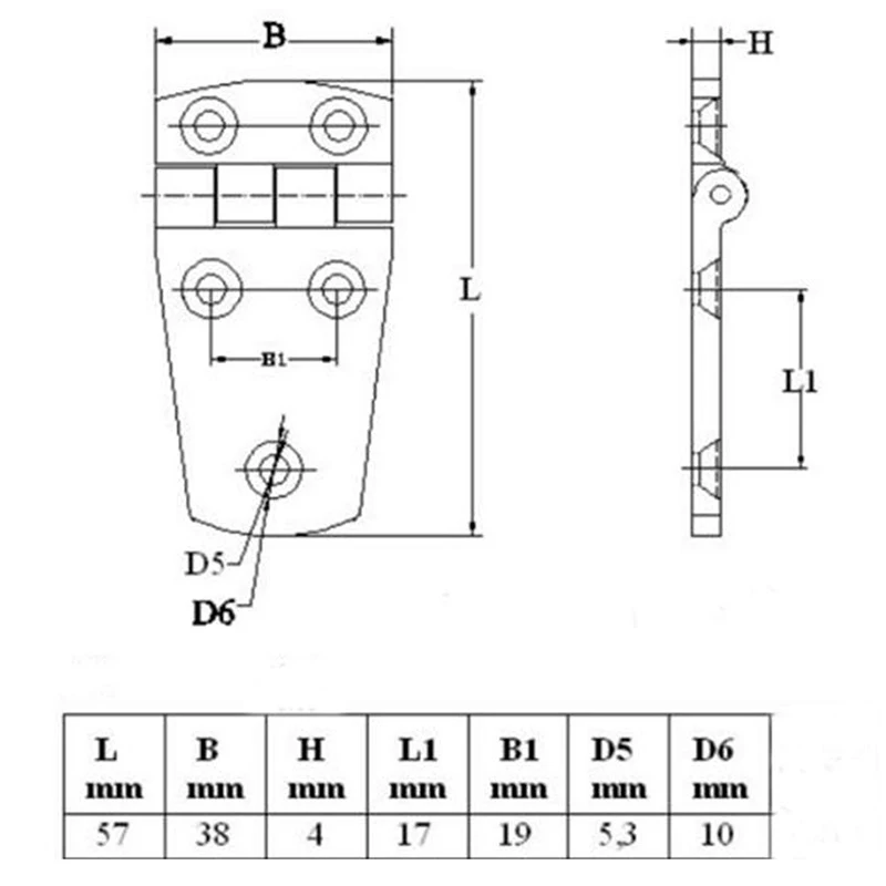 Морские петли Морская Лодка класса короткие боковые шарнир стола все аксессуары