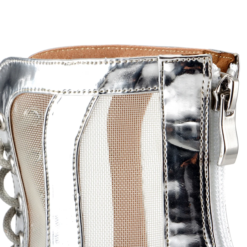 ProDancer женские 4-дюймовые туфли с открытым носком на шпильках ботильоны шнуровке