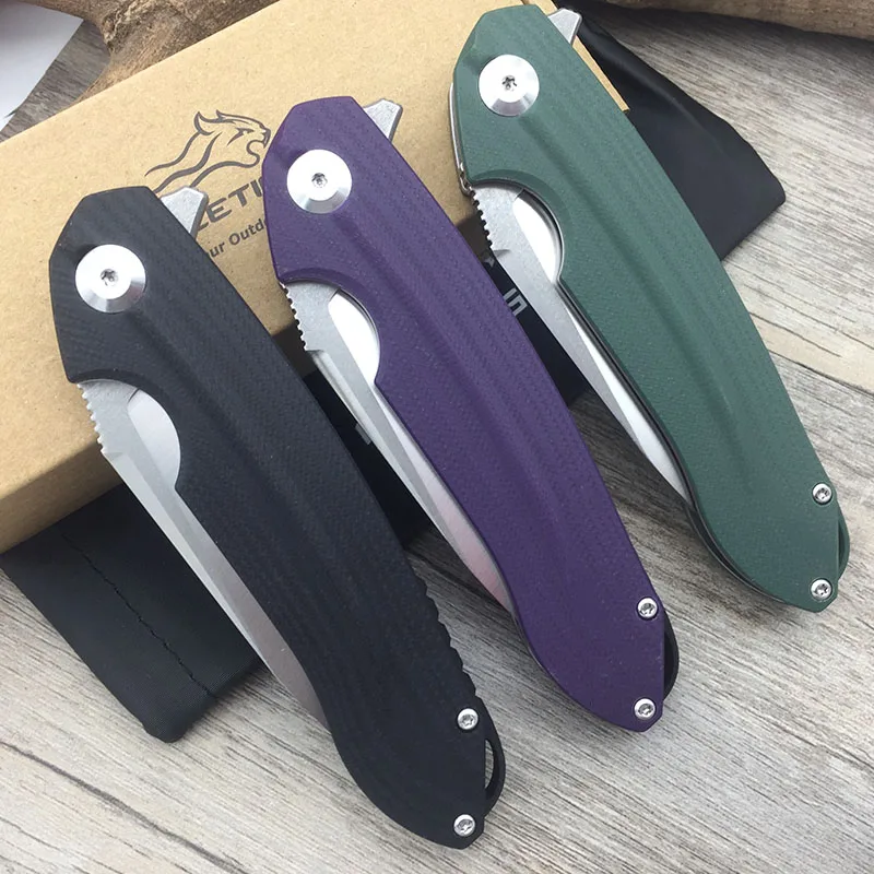 

FREETIGER FT903 Model Folding Knife D2 Blade G10 Handle Ball Bearing Outdoor Hunting Camping Survival Tactical EDC Pocket Tool