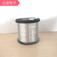 0.8mm No reel 3 kilograms Tin-plated Iron Wire Electronic Lead  Copper-clad Steel Wire  Round Tin-plated CP Wire