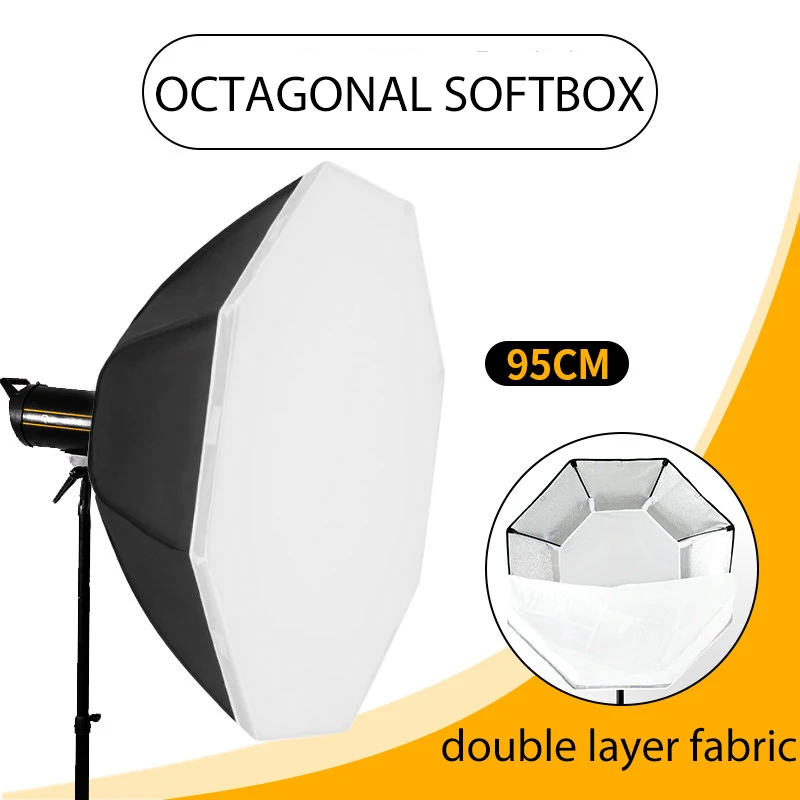 

BEIYANG фотографии Octagon soфтbox светильник ing Наборы 95 см Профессиональный непрерывного светильник Системы софтбокс для фотостудии оборудование