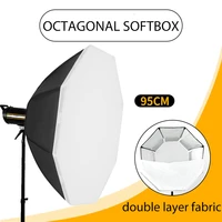 beiyang photography octagon softbox lighting kits 95cm professional continuous light system soft box for photo studio equipment