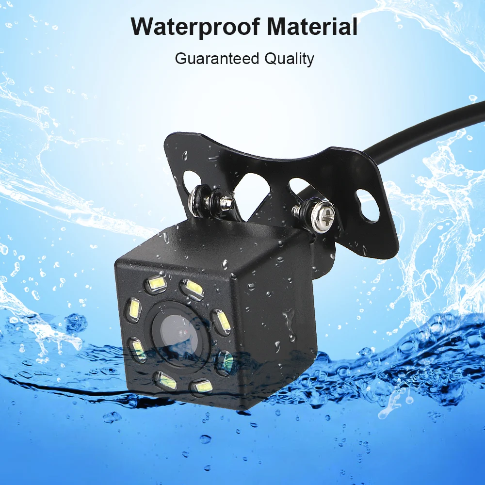 

LEEPEE 170 Wide Angle HD Lens Fisheye Night Vision Car Rear View Camera Parking Assistance Kit 1280x720