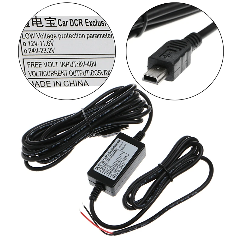 

New 12V 24V To 5V 2A USB Car Charger DC Converter Module Low Voltage Protection MOLE