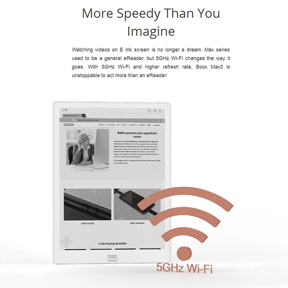 Новая модель BOOX MAX3 из устройства для чтения электронных книг в первую очередь