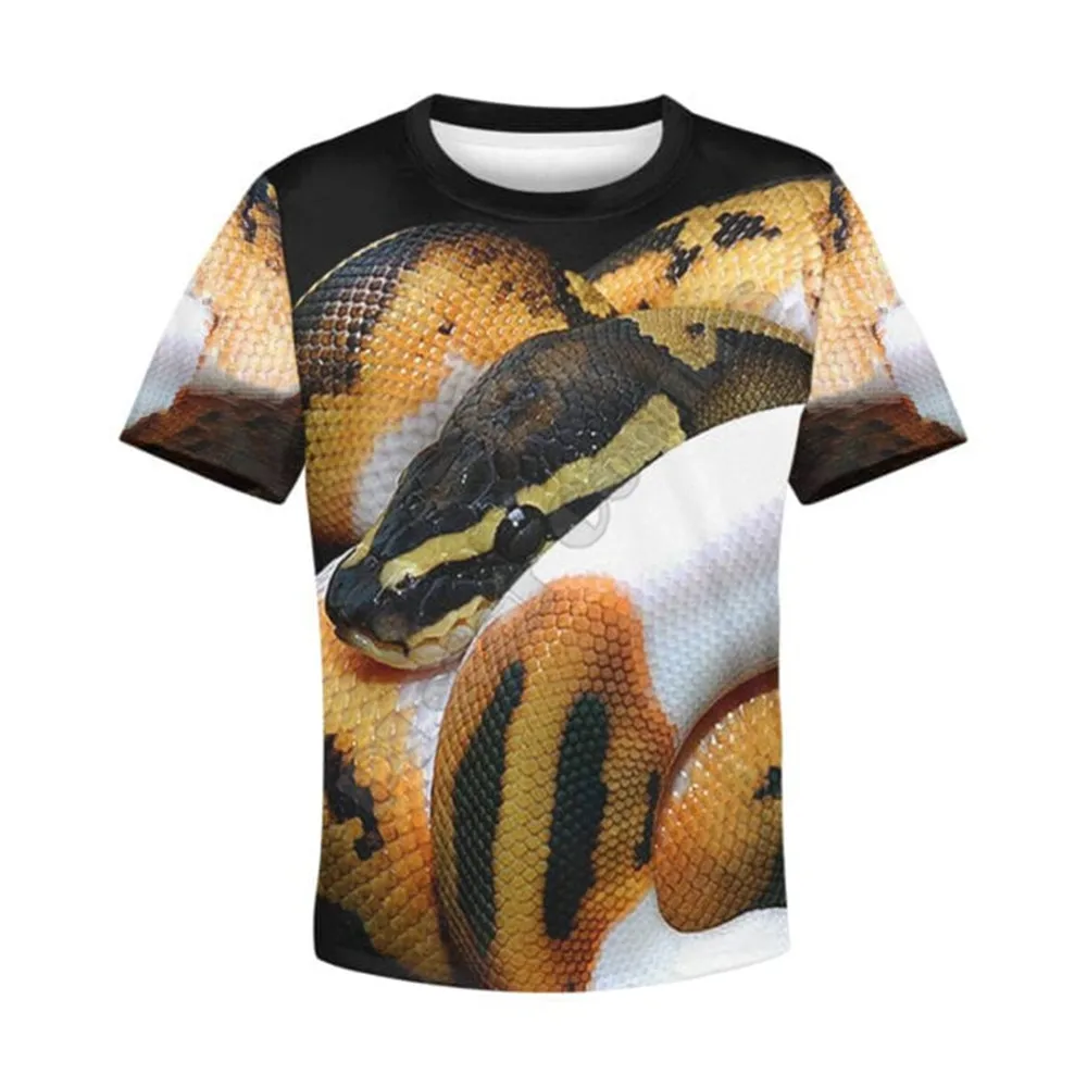 Толстовка с капюшоном и принтом Змея питона 02 | Мать ребенок