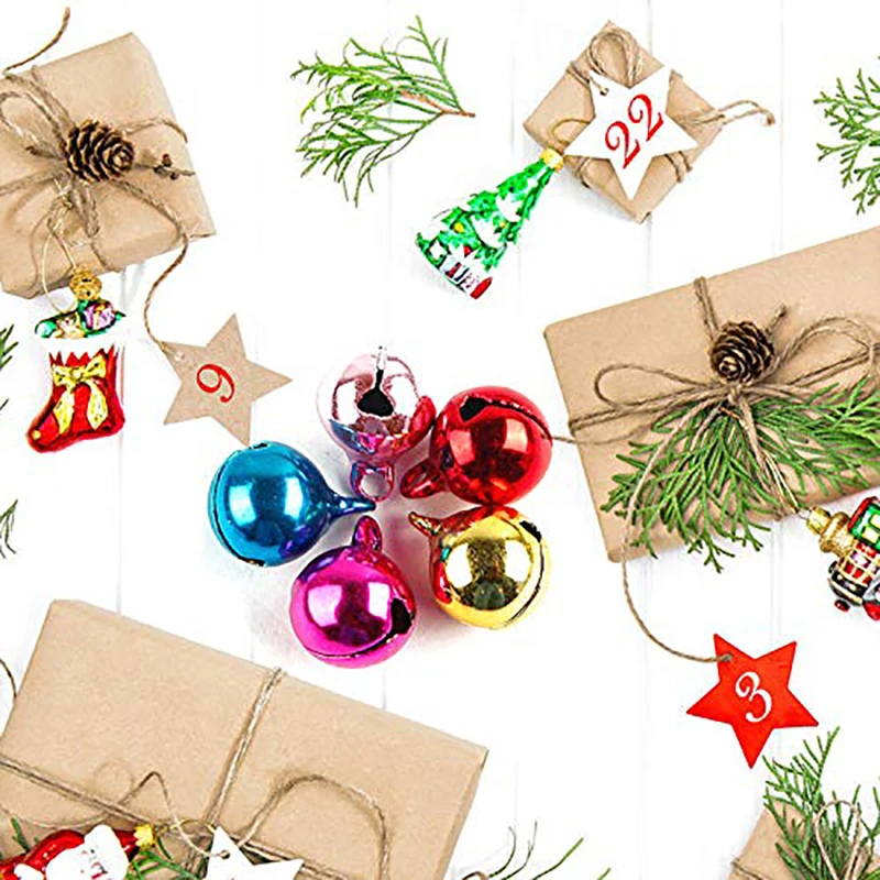 50 шт./компл. Новый DIY Рождественские Подвески для колокольчиков подвески Jingle