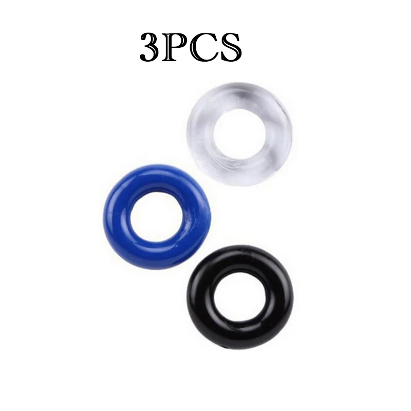3 шт. Силиконовые Кольца для пениса мужчин товары взрослых мужские задержки