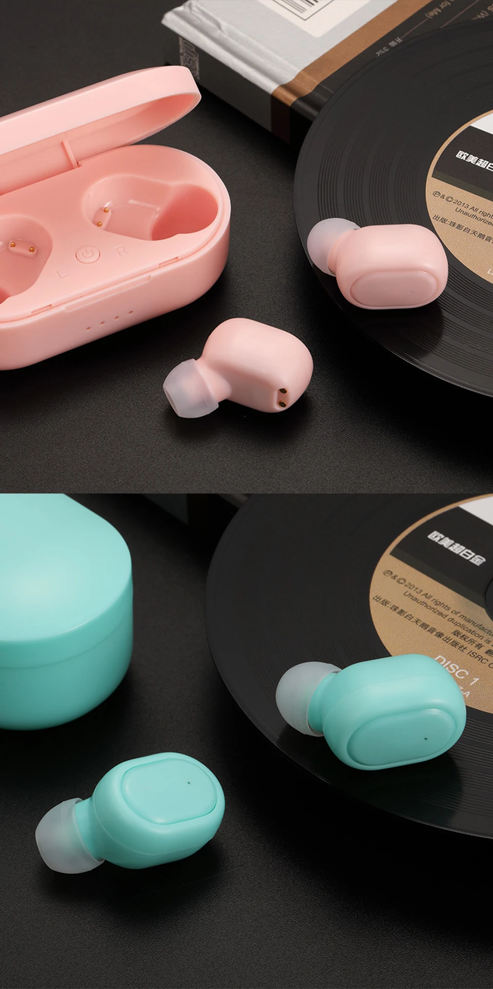 Tws Bluetooth 5,0, беспроводная гарнитура, стерео наушники, Hi-Fi спортивная водонепроницаемая гарнитура, игровая гарнитура с микрофоном