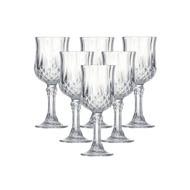 

Set of 6 Machine made shot glasses liquor glass for vodka mini wine glasses goblet spirit drinks 100ml/3.5oz