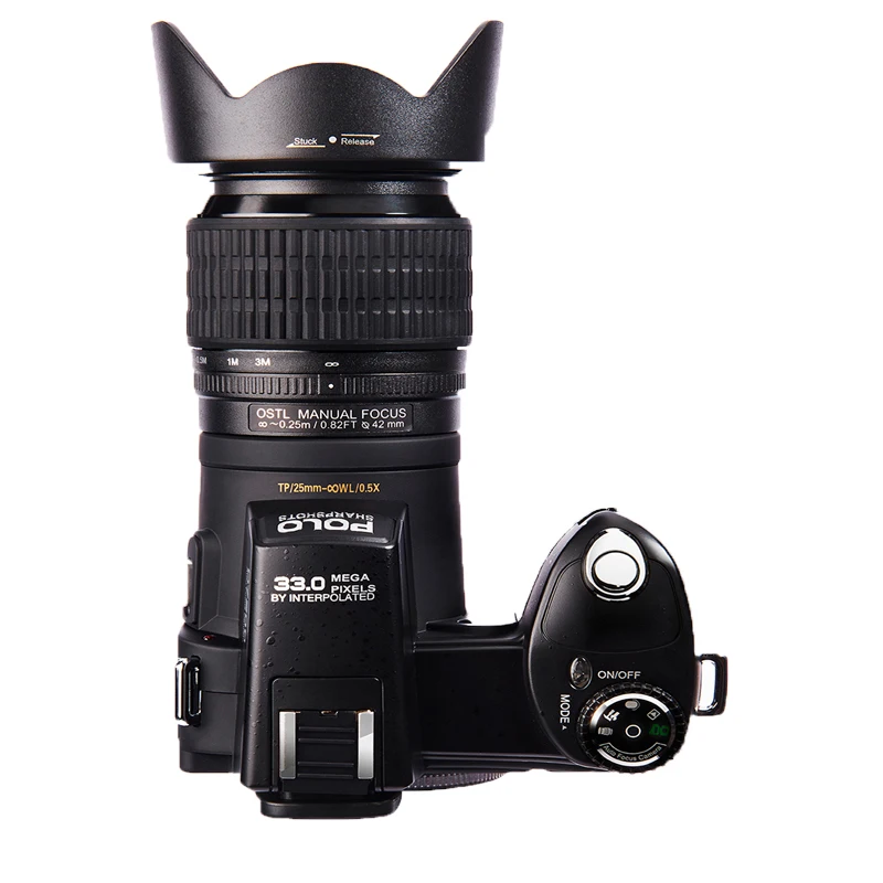 D7200 digital cameras 13MP  DSLR cameras 24X Telephotos Lens & 8X Digital zoom Wide Angle Lens LED Spotlight