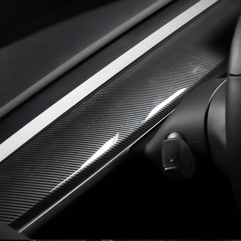 Панель приборной панели с центральной консолью Накладка подходит ABS для Tesla Model