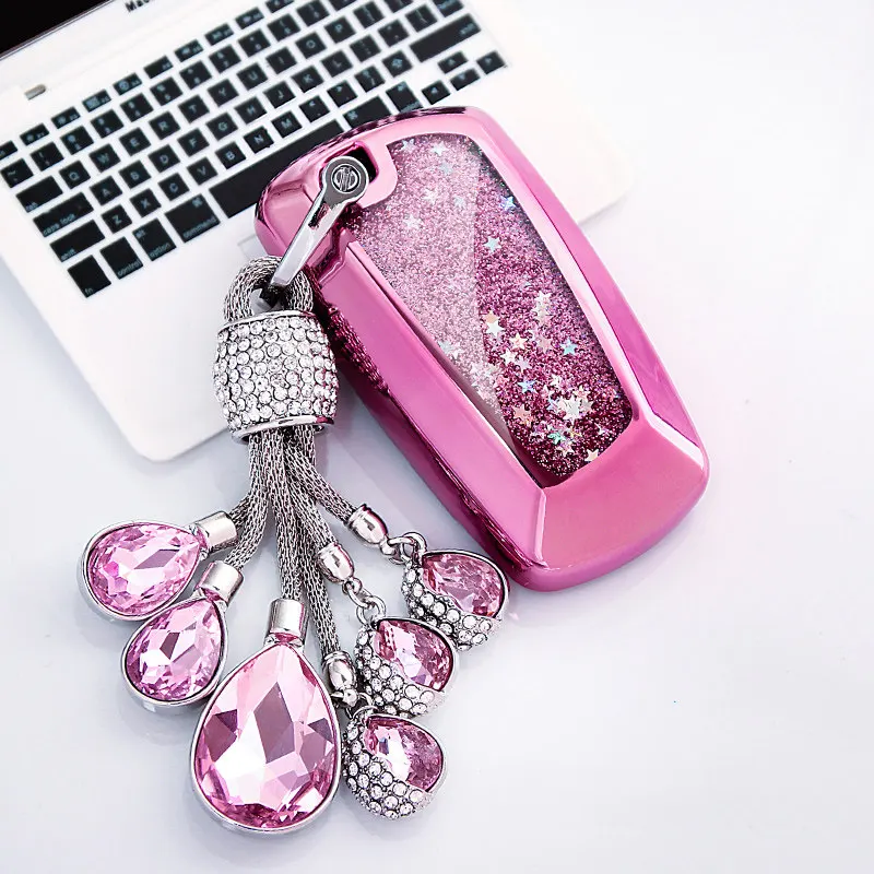 

2020 Car Key Cover for BMW Soft TPU Car Key Case For BMW 520 525 f30 f10 F18 118i 320i 1357Series X3 X4 M3 M4 M5 Protection