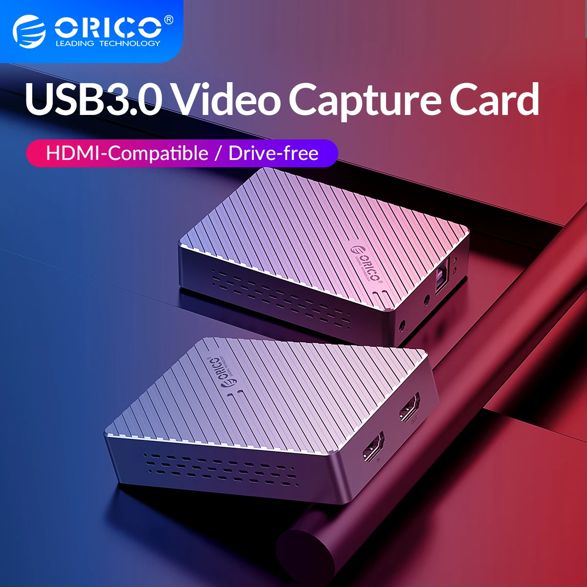 ORICO HDMI Совместимость с USB3.0 картой видеозахвата 1080P HD диск Бесплатная игра DVD