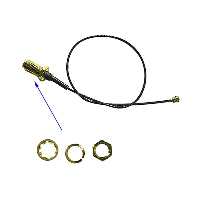 WiFi Antenna 2.4G U.FL/IPX to SMA Pigtail Cable Omni Aerial for Zigbee FPV UAV Drone and Booster Modem Router Repeater Extender - купить по