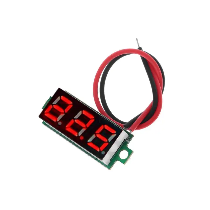 

0.28\" LED Display Digital Thermometer Module for DS18B20 Temperature Sensor RED Dropshipping