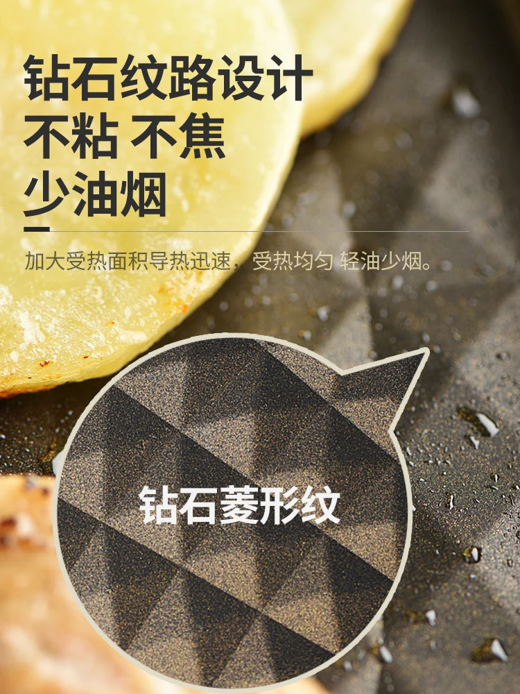 

Korean Style Smokeless Barbeque Grill Roast Dual Purpose No Paste Independent Temperature Control Electricity Roast Pan