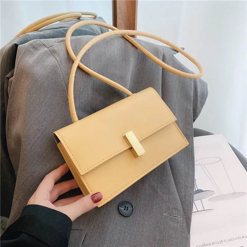 

Abay Shoulder Bag for Women 2022 Luxury Crossbody Handbags Designer Small Handbags Metal lock Lady Travel Messenger Bag Purse