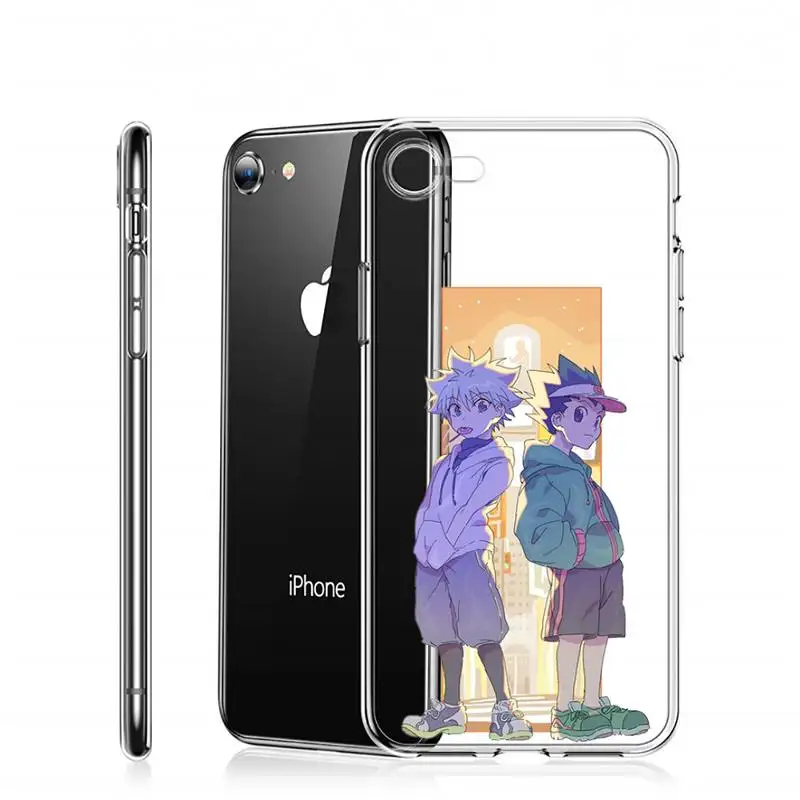 

HUNTER x HUNTER HxH Gon Killua Anime Phone Case Transparent for iPhone Samsung A S 11 12 6 7 8 9 10 20 Pro X XS Max XR Plus lite
