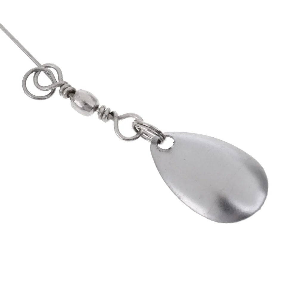 20 шт. лезвие спиннера гладкие ложки буровые блесны Спиннербейт 0 6 мм | Спорт и