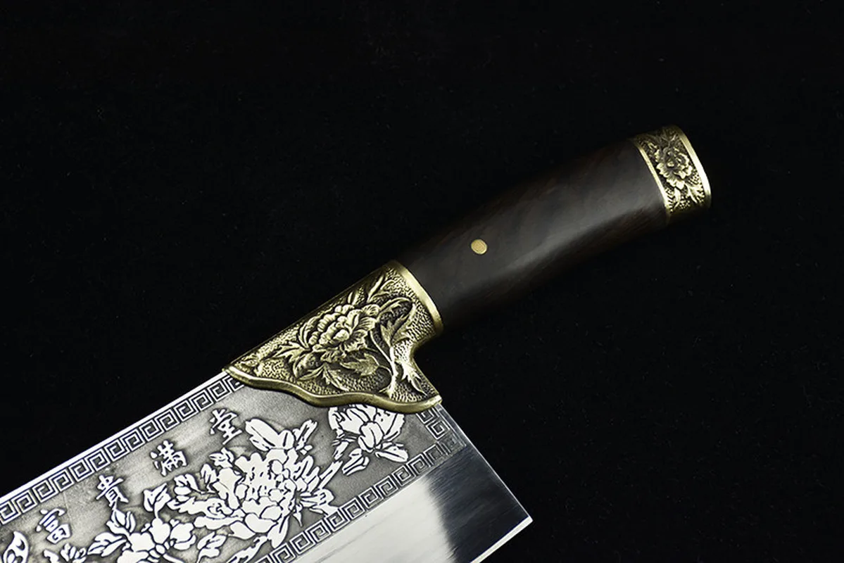 

Hand Forged Household Chef's Knife Dual-purpose Knife Cut Meat Slices Cut Bones Kitchen Knives