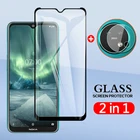 Защитная пленка для объектива камеры 2 в 1, закаленное стекло для Nokia 6,2, 7,2, nokia6,2, Nokia7.2, 6,3 дюйма