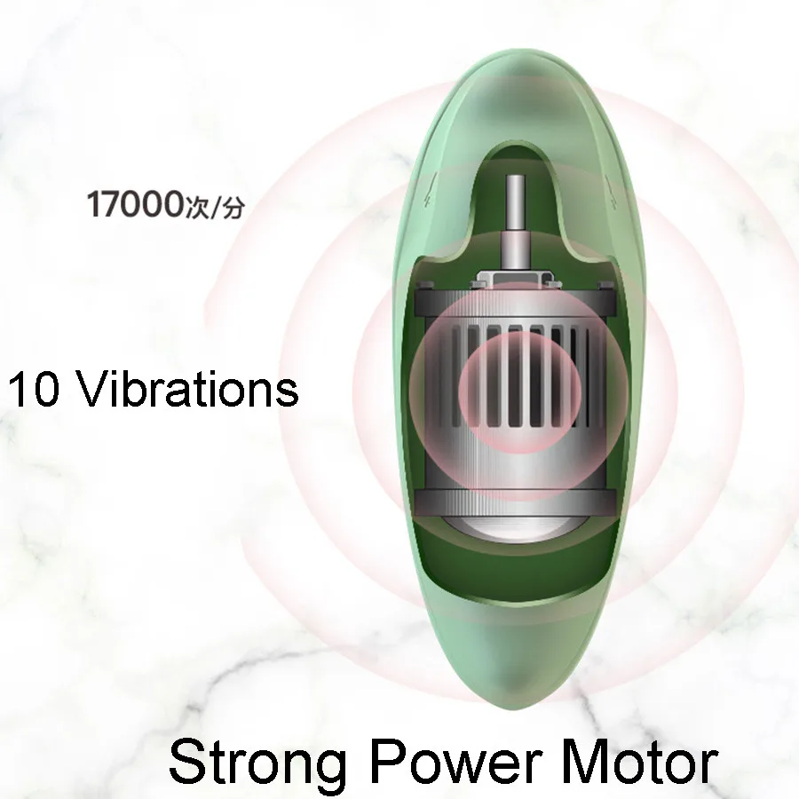 Портативный Стимулятор клитора секс игрушки 10 скоростей вибратор точки G Милая