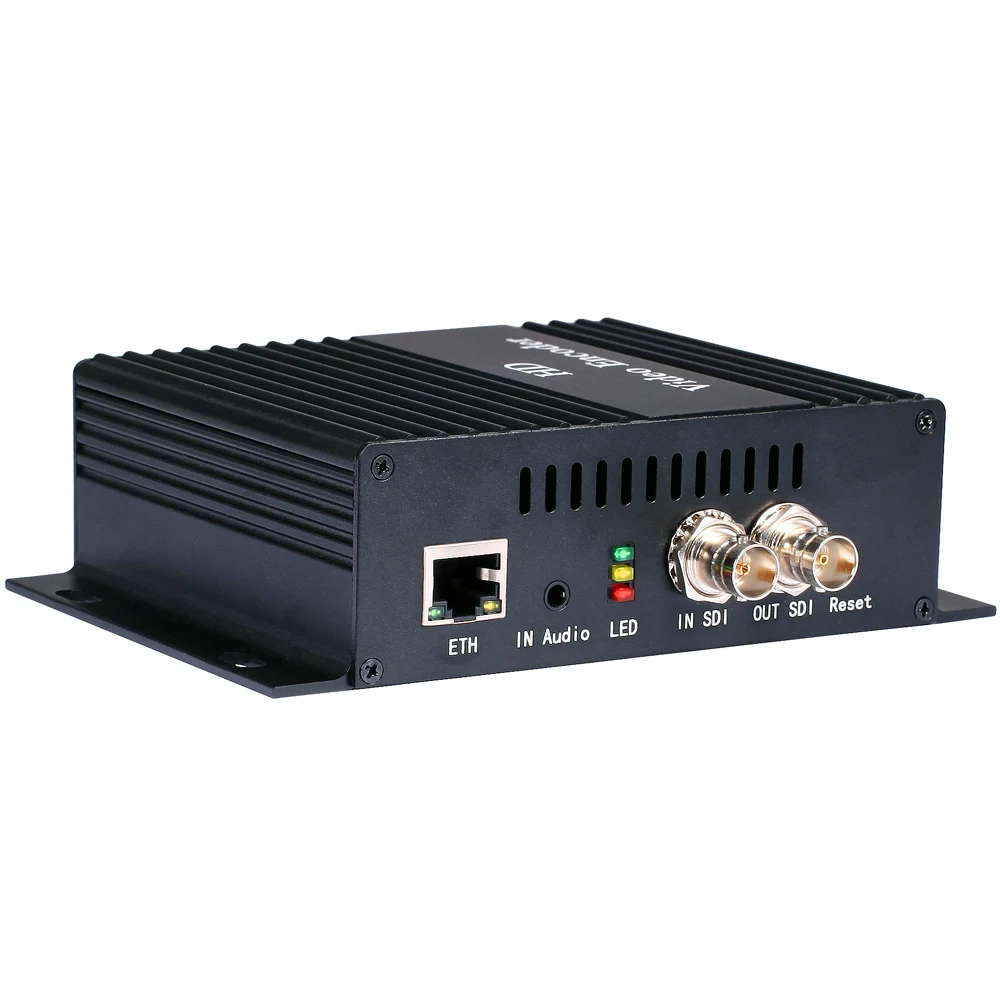 MPEG4 H.264 AVC SD HD 3G SDI IP потокового видео сто кодер декодер передатчик с RTSP RTMP UDP ONVIF HLS