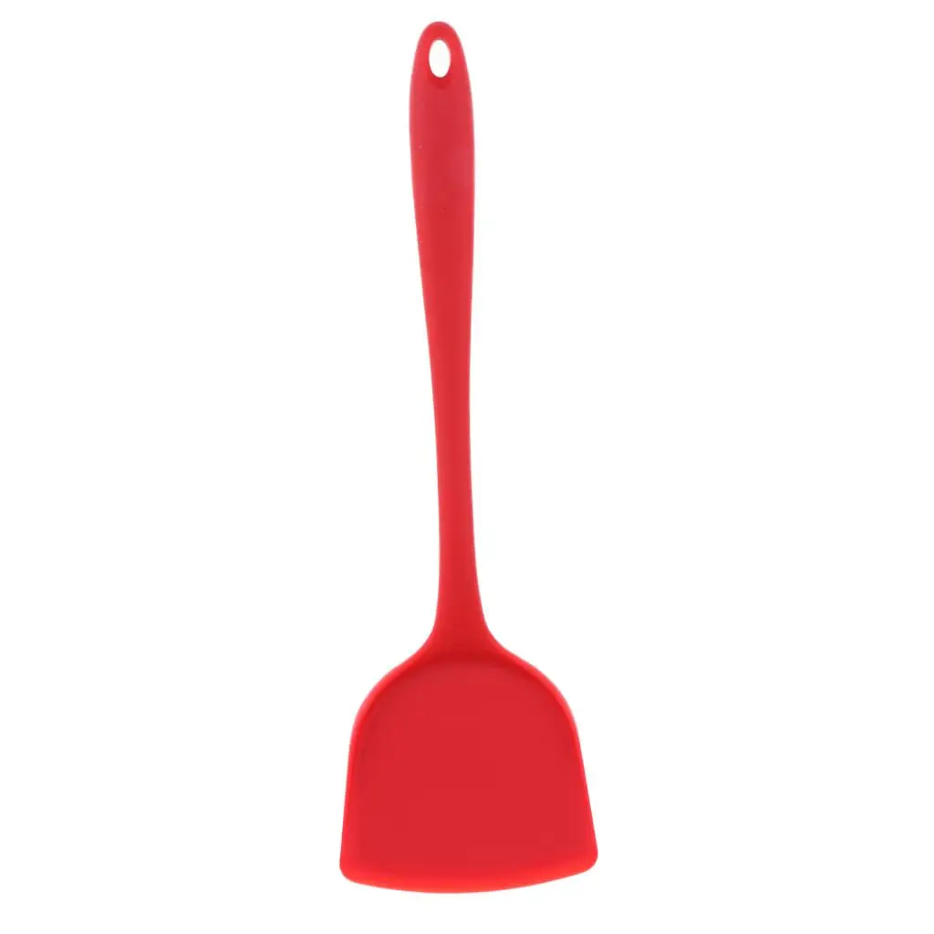 Длинная искусственная лопатка для переворачивания яйца крепа с гамбургерами