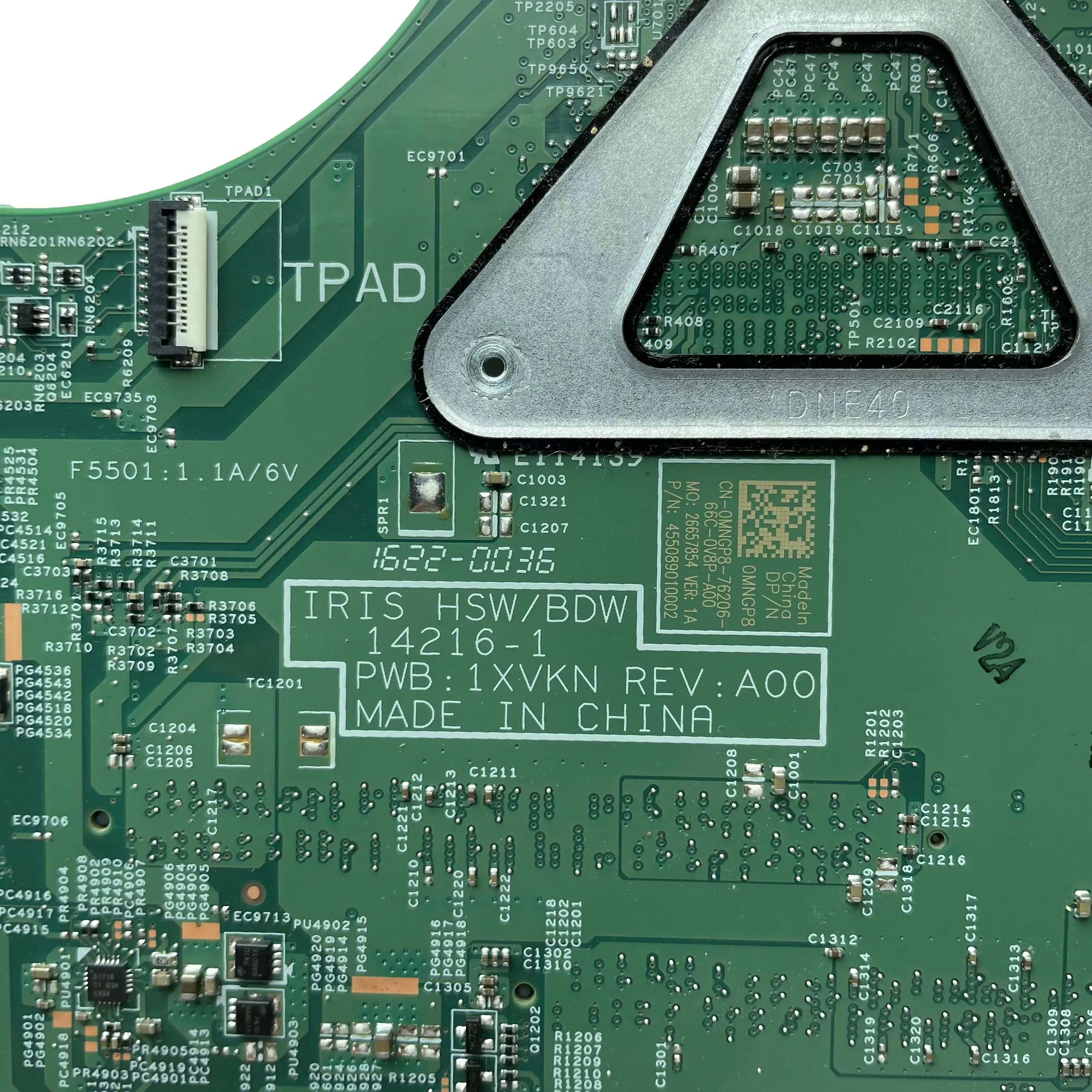 GD оригинал для Dell Inspiron 3458 3558 материнская плата ноутбука i3-5005U CPU MY4NH 14216-1 PWB:1XVKN