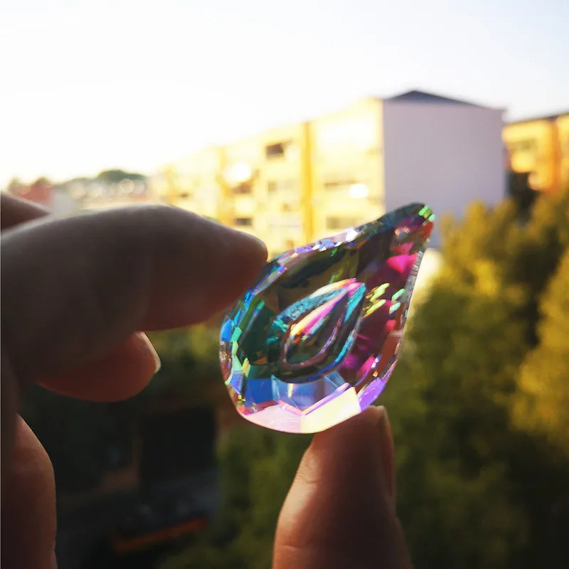 

Хрустальный кулон-ловец солнца TZ 38/50/76 мм