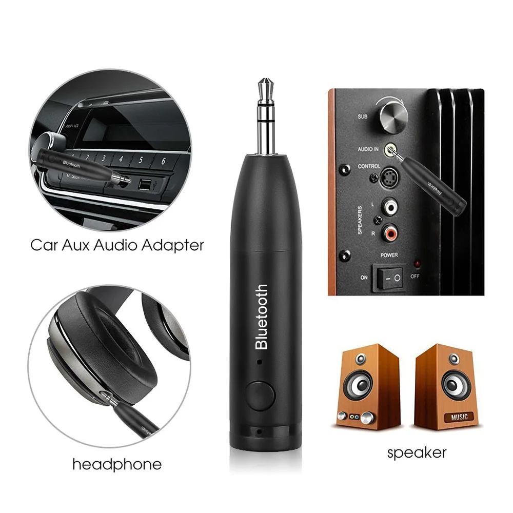 Bluetooth приемник V5.0 3 5 мм USB AUX|Автомобильный комплект Bluetooth| |