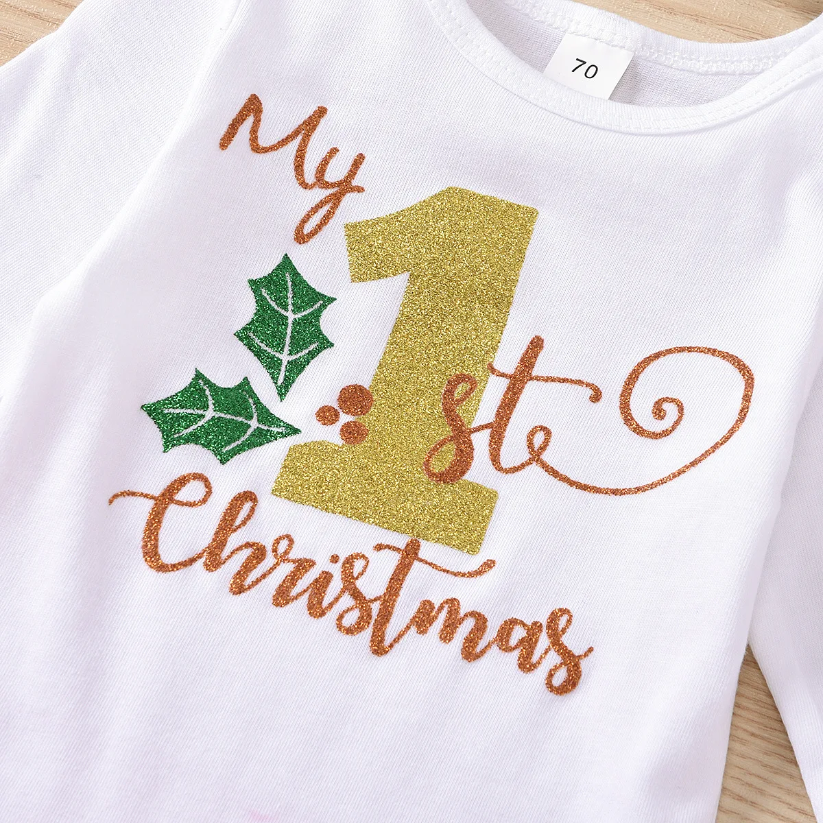 Baby Girls Christmas Clothing Sets Romper+Tutu skirt+Leg warmer+Headband 4Pcs Infant Santa Wear baby Romper | Мать и ребенок