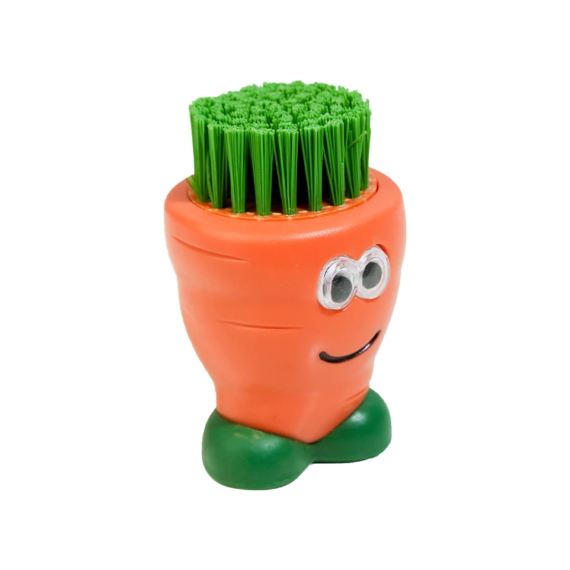 joie fruit vegetable brush creative cute shape easy cleaning brush for potato carrot ginger nylon home gadgets kitchen tools free global shipping