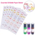 4 листа, наклейки, Стикеры из крафт-бумаги