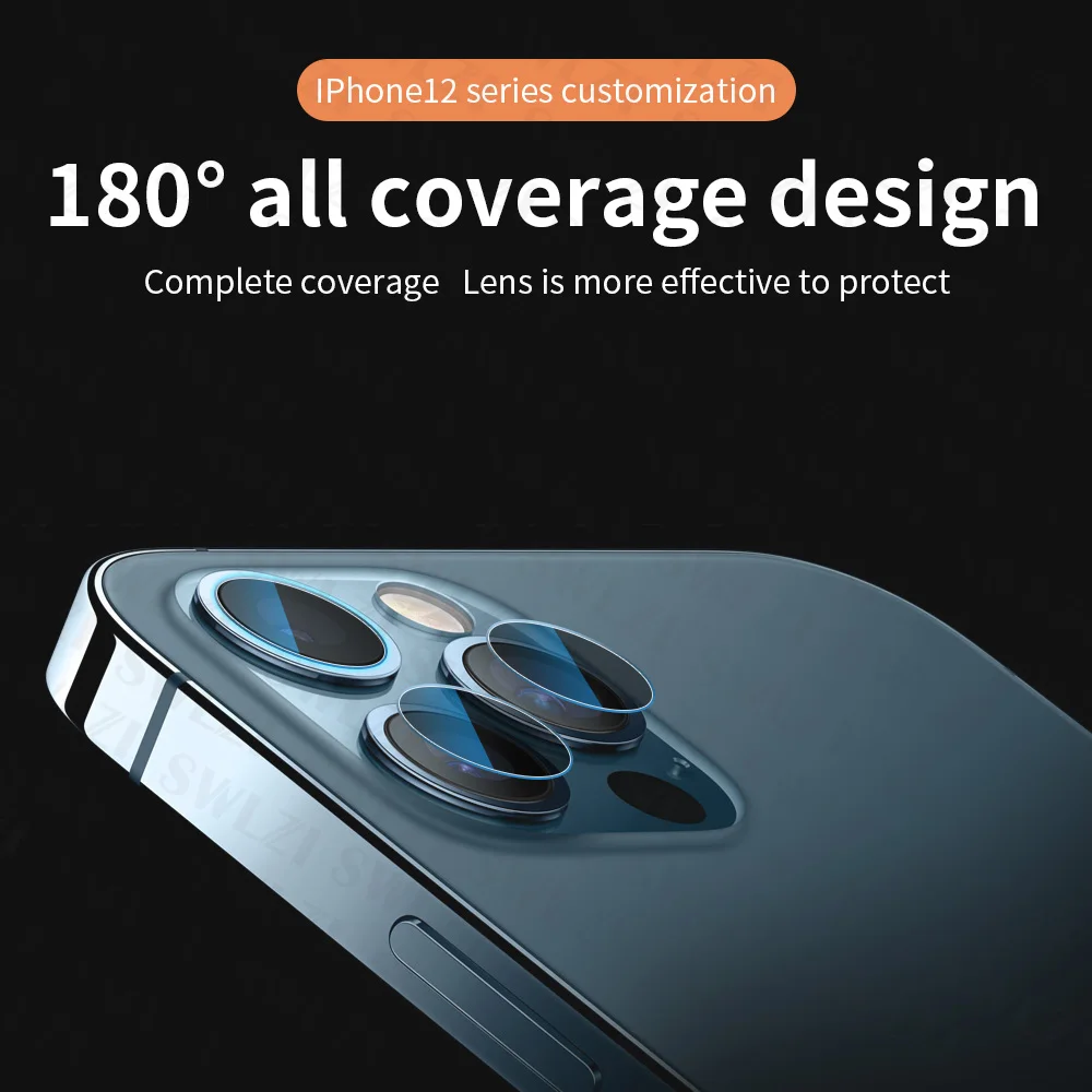 Защитное стекло для камеры iphone X XR XS 12 mini 11 pro Max SE 2020 8 7 plus 2/1 шт. | Мобильные телефоны
