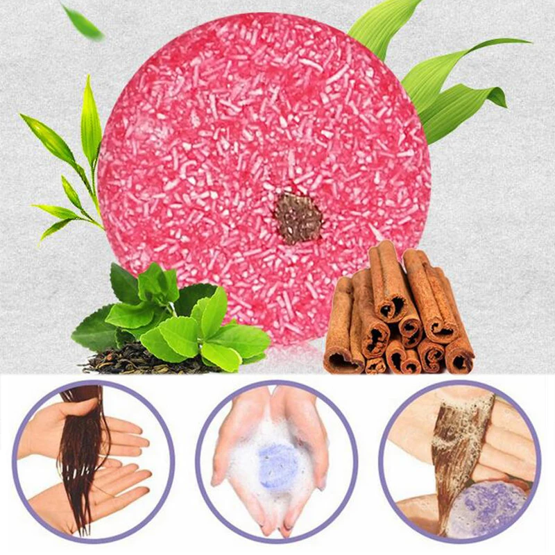 1 шт. шампунь для волос унисекс Лаванда имбирь натуральный сухой бар контроль