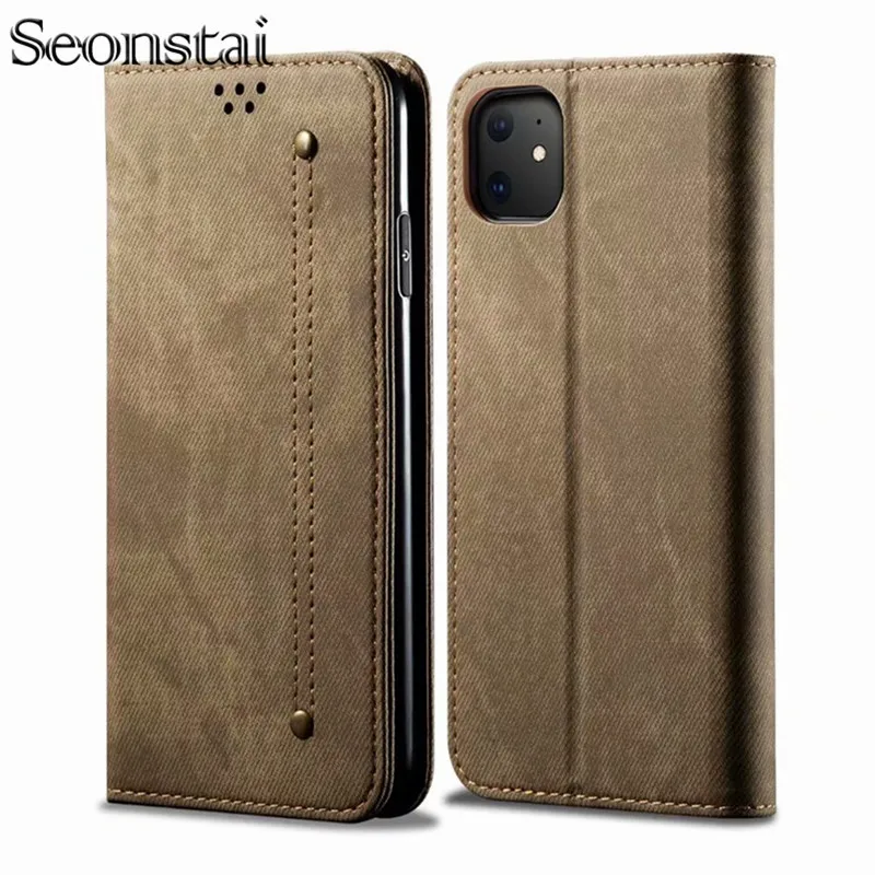 Магнитный кожаный флип чехол для iPhone 11 Pro Max телефона X XR XS роскошные чехлы 8 7 6 Plus