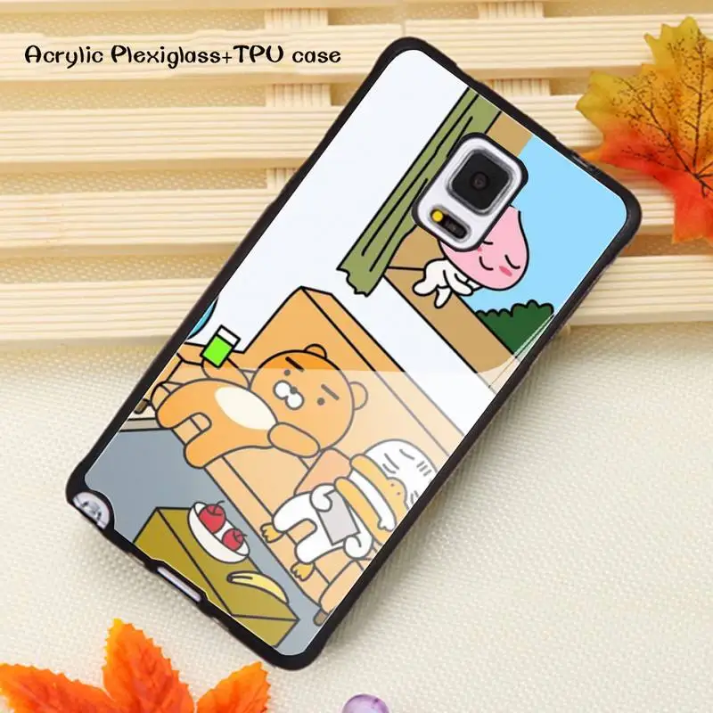 

Korea Ryan Friends Phone Case Acrylic Plexiglass TPU For Samsung Note20 10 9 8 7 5 Pro ULTRA