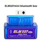 Сканер OBD2 для автомобилей, портативный автомобильный адаптер OBDII с Bluetooth, автомобильный тестер, диагностический инструмент для Android, Windows и Symbian